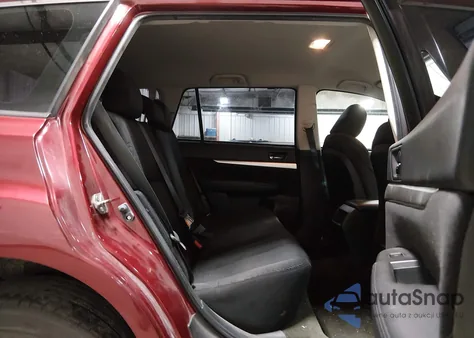 2012 Subaru Outback 2.5I from USA, damaged, VIN 4S4BRCAC9C3276748